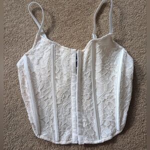 Cider lace corset